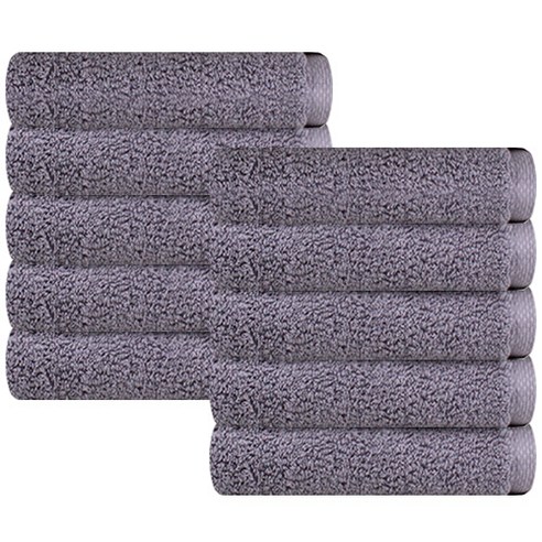 송월타올 호텔수건 블랙라벨 200g 40수 코마사, 회색(그레이), 10개