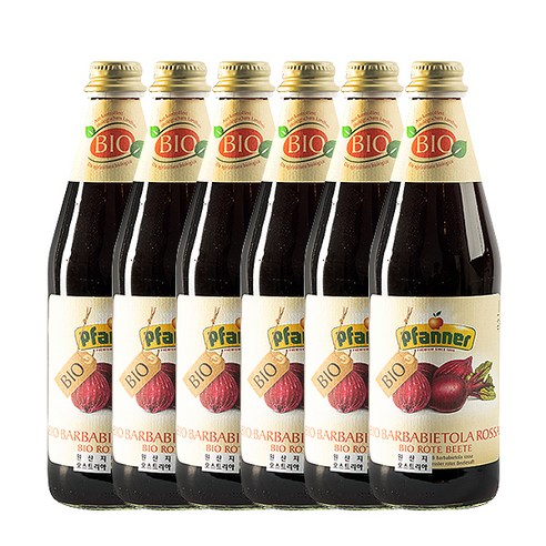 파너 유기농 비트루트 주스, 500ml, 6개