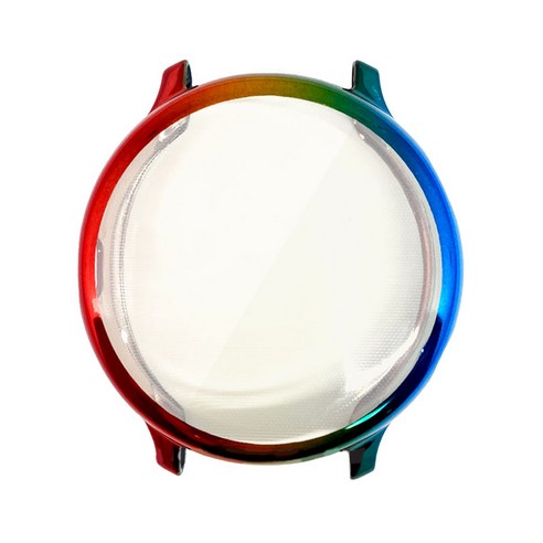 갤럭시워치 360도 레인보우 풀커버케이스 액티브2 44mm, 블루 레드, 1개