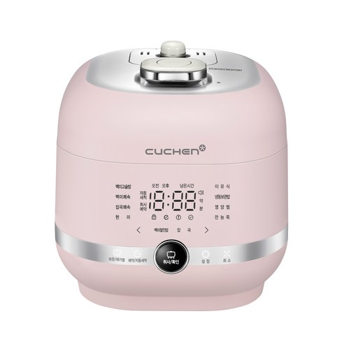 쿠첸 IH 써모가드 전기밥솥 6인용, CJH-TPM0601IP, GLAM PINK