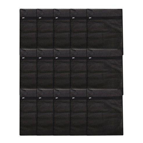 마켓감성 블랙앤화이트 메쉬 세탁망 블랙 20 x 30 cm, 1개입, 15개