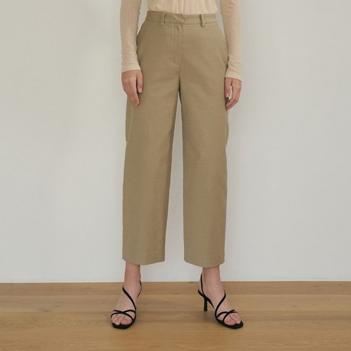 블랭크공삼 여성용 cotton curved pants