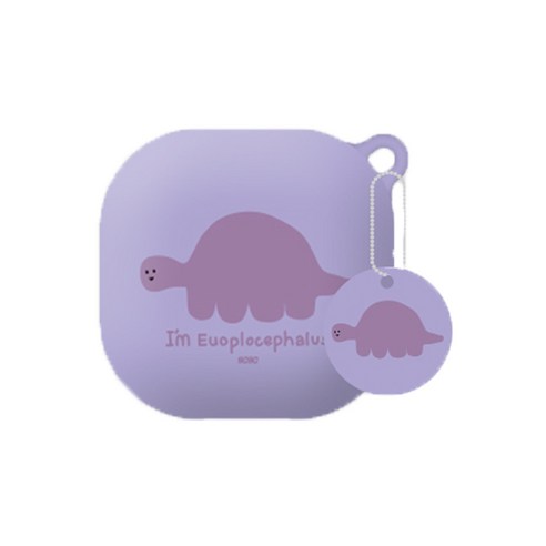 코쿼드 9C9C 너겟 갤럭시 버즈 라이브 / 버즈2 젤리 케이스, 블루너겟