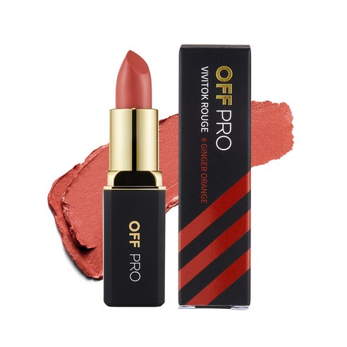 오프 프로 비비톡 루즈 3.6g, 진저 오렌지, 1개
