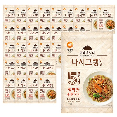 청정원 나시고랭 양념, 24g, 30개