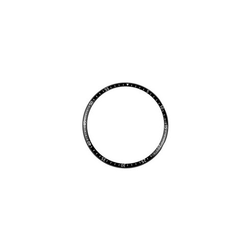 비쉐르 타임라인 갤럭시 워치 액티브2 베젤링 (40mm 호환 가능), 블랙, 1개