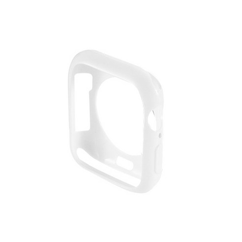 비쉐르 캔디펍 애플워치5 40mm TPU 젤리 케이스, 화이트, 1개
