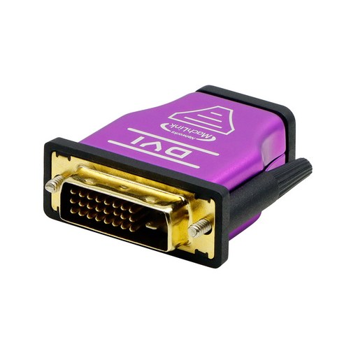 마하링크 HDMI 암 to DVI 수 F/M 메탈 변환 젠더, ML-HG03