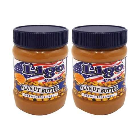 리고 땅콩버터 크리미, 340g, 2개