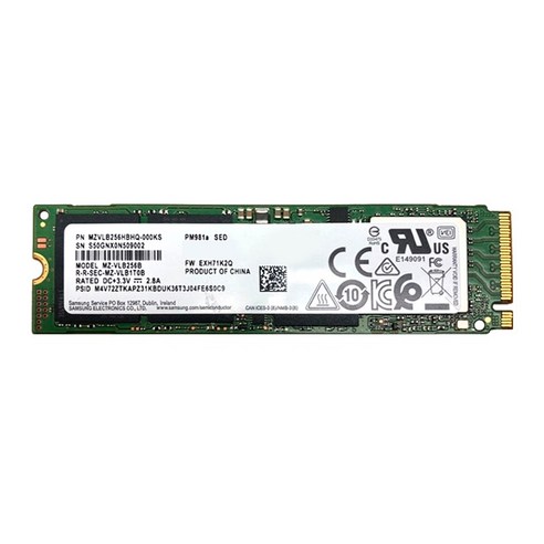 삼성전자 PM981a M.2 NVMe SSD, 256GB