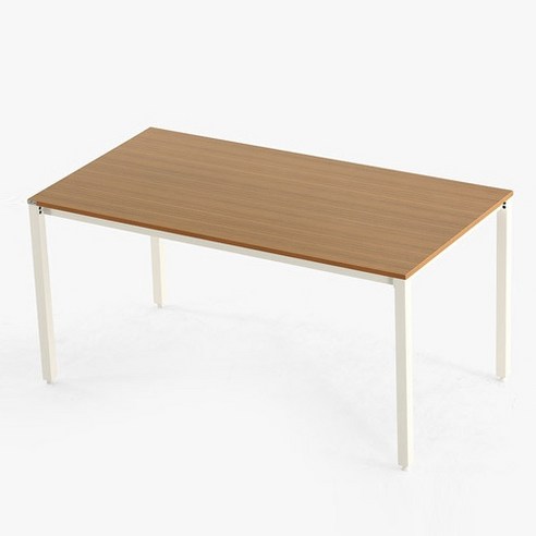 209애비뉴 제로데스크 게임용 컴퓨터 책상 1500 x 800 x 720 mm, 지브라(상판) + 화이트(프레임)