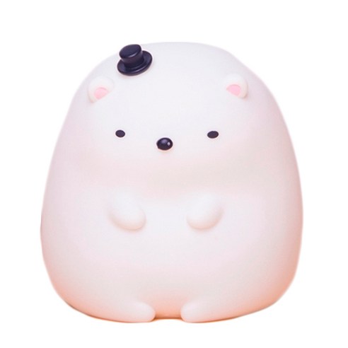 엘로몽키 돼지 저금통, 화이트, 1개