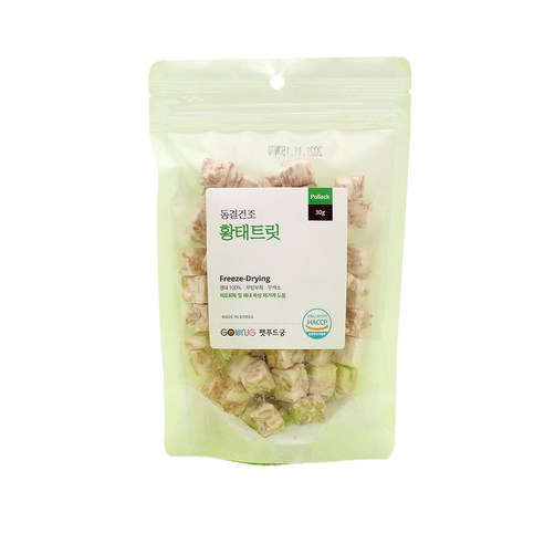 궁 반려동물 동결건조 간식 50g, 황태 트릿, 1개