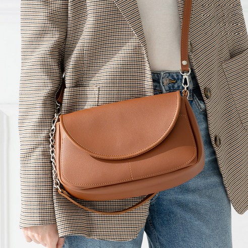 프롬헤븐 버스터 심플 체인 숄더 크로스백 S304