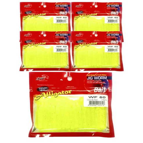 JRC WF50 루어 1.5g 15p x 5개, PA31