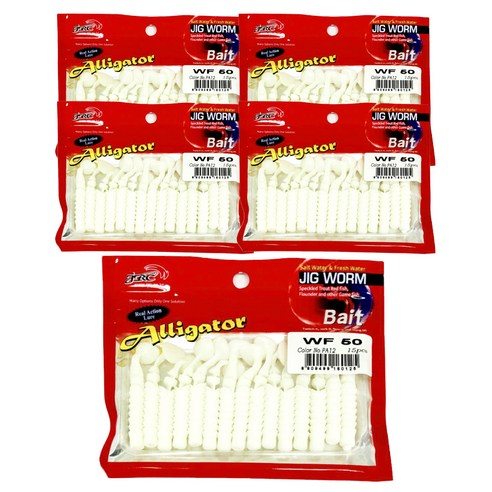 JRC WF50 루어 1.5g 15p x 5개, PA12