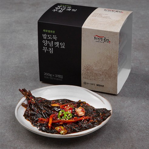 외갓집곳간 밥도둑 깻잎무침, 200G, 3개 - 가격 변동 추적 그래프 - 역대가