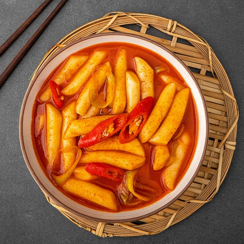 오분떡볶이 완전매콤3, 370g, 4팩