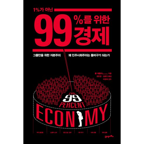 1%가 아닌 99%를 위한 경제, 21세기북스 승인율99.9%