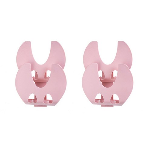 행잉 멀티 선반 홀더, 핑크, 2개