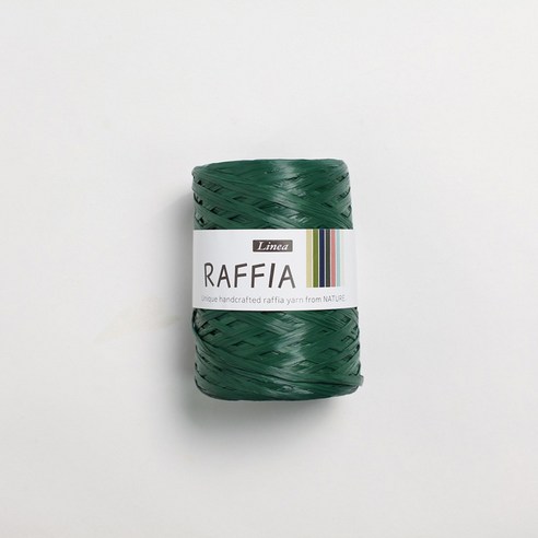 리네아 라피아 뜨개실 40g x 4p, 433 진논색, 85m