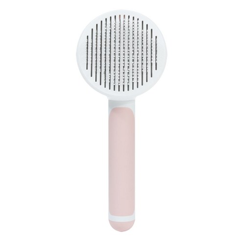 머글리 반려동물 원터치 플렉서블 브러쉬, 인디핑크, 1개