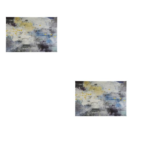 노르딕 모던 식탁매트 D33 2p 세트, 타입1, 45 x 30 cm