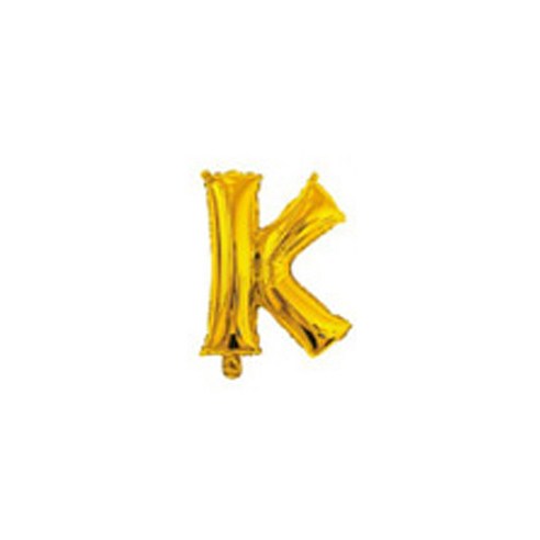 이모쿠비 파티 알파벳 풍선 K 40cm, 골드, 10개