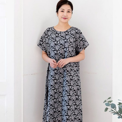 민트코코아 인견 반팔원피스