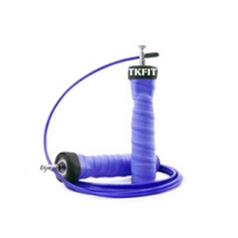 TKFIT 크로스핏복싱 스피드 선수용 프리미엄 줄넘기, 블루