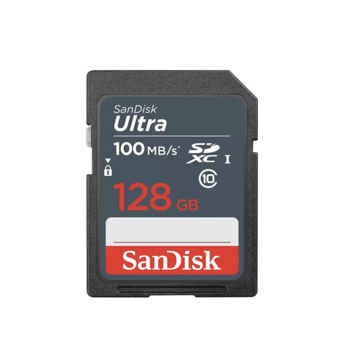 샌디스크 울트라 100MB/s SD카드 SDSDUNR-128G-GN3IN, 128GB