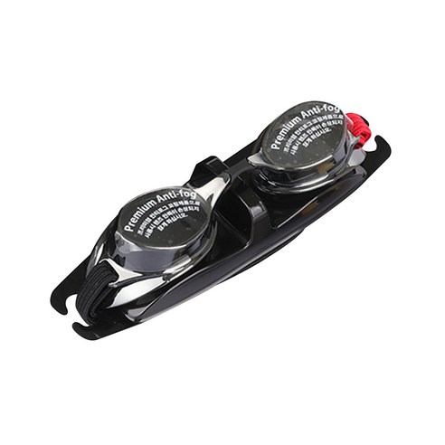 SD7 아이큐브 선수용 수경 SGL8400S, 레드블랙 (SGL8400SRDBK), 1개