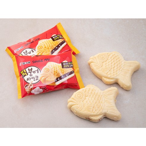 사계절 붕어빵, 빙그레 떡붕어싸만코로 즐기세요!