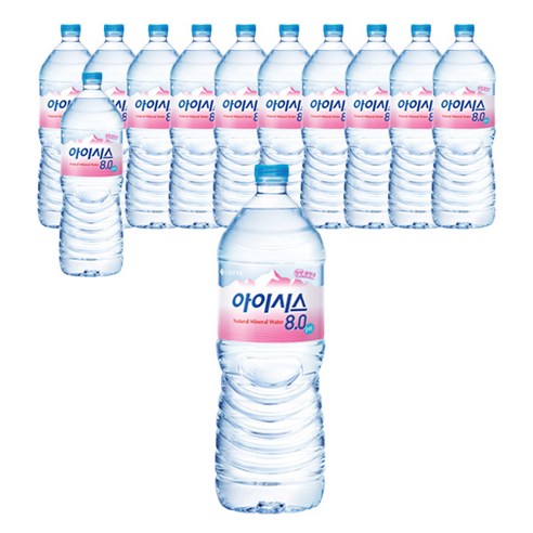 아이시스 8.0 2L x 12p + 500ml x 20p, 1세트