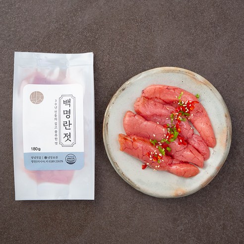 광천수산 백명란젓, 180g, 1개