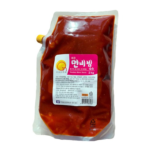 해온 매콤 면 비빔 소스, 2kg, 1개