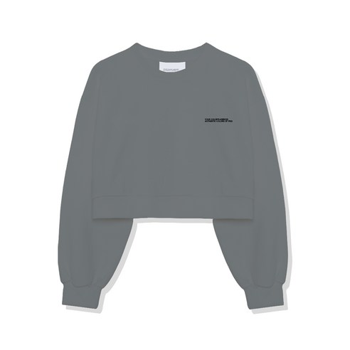 프라이 CROPPED SWEAT 셔츠