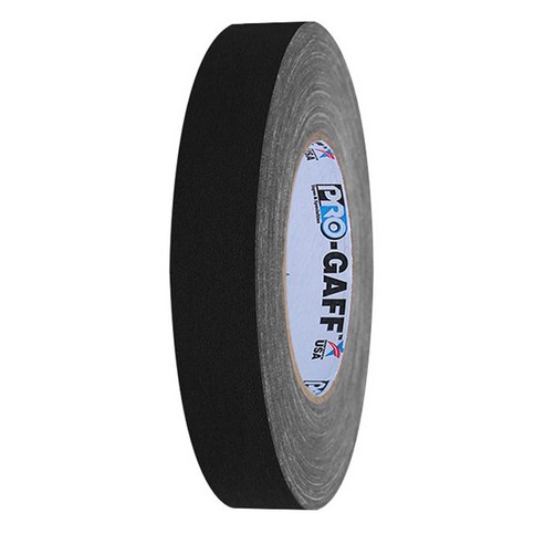 PRO GAFF TAPE 테이프 블랙 G125MBLA, 1개, 블랙/G125MBLA