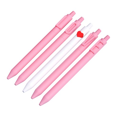 카코 알파 소프트 젤펜 볼펜 LOVE 세트 0.5mm, 혼합색상, 1세트
