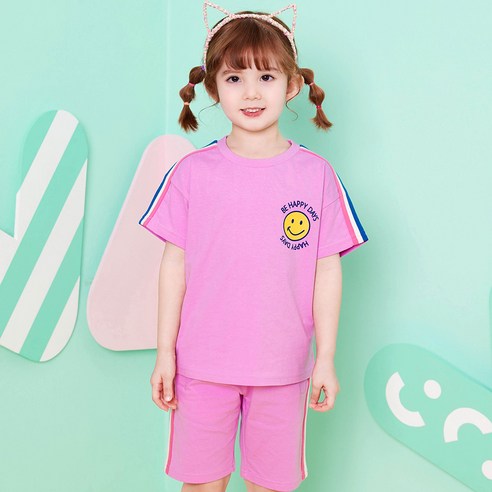 월튼키즈 아동용 데일리 스마일 상하복