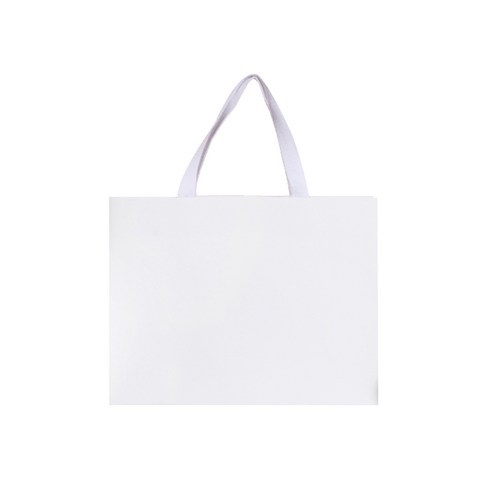 크루거브렌트 도톰 쇼핑백 가로형 10p, 흰색