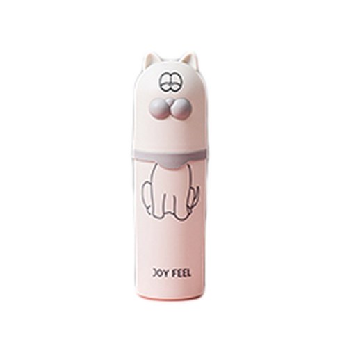 마켓A 슬립캣 휴대용 칫솔 케이스 화이트, 1개
