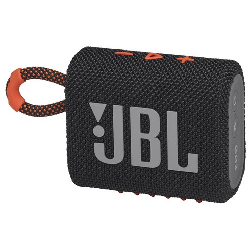 제이비엘 고3 블루투스 스피커 JBLGO3, 블랙오렌지
