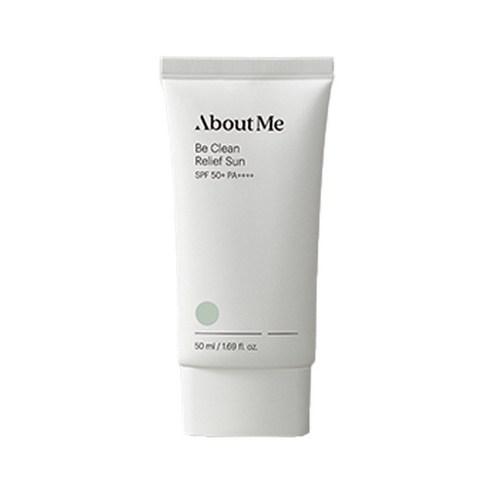 어바웃미 비 클린 릴리프 선블록 SPF50+ PA++++, 1개, 50ml