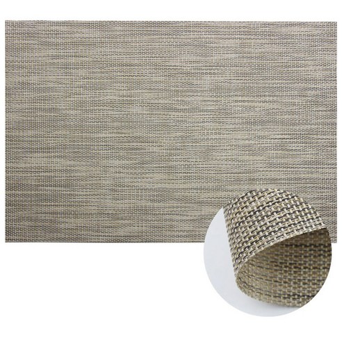 도담텐 북유럽 식탁매트 4p, 베이지, 45 x 30 cm