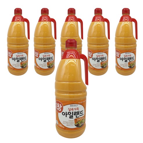 식자재왕 실속가득 아일랜드 드레싱, 1.85kg, 6개
