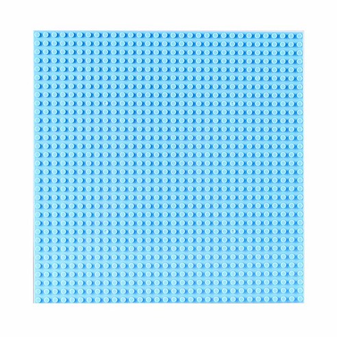 토이다락방 WANGE 레고 놀이판 32x32칸 25.5 x 25.5 cm, 하늘, 1개