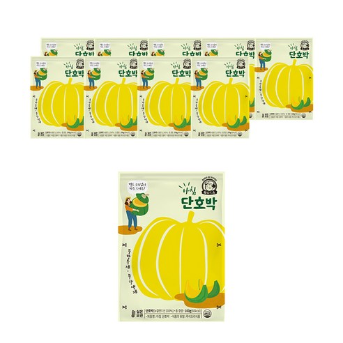 바로드숑 아침 단호박, 100g, 10개