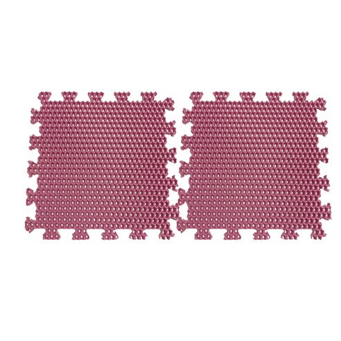 마추미 퍼즐 미끄럼방지매트 30 x 30 cm, 핑크, 2개