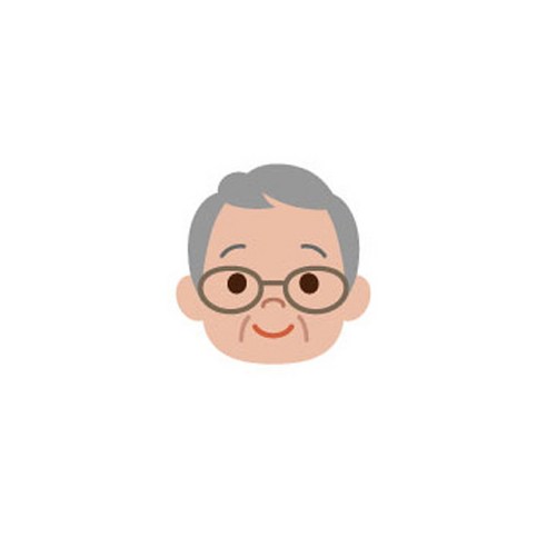 디자인아지트 패밀리 마스크 걸이, 할아버지3, 1개